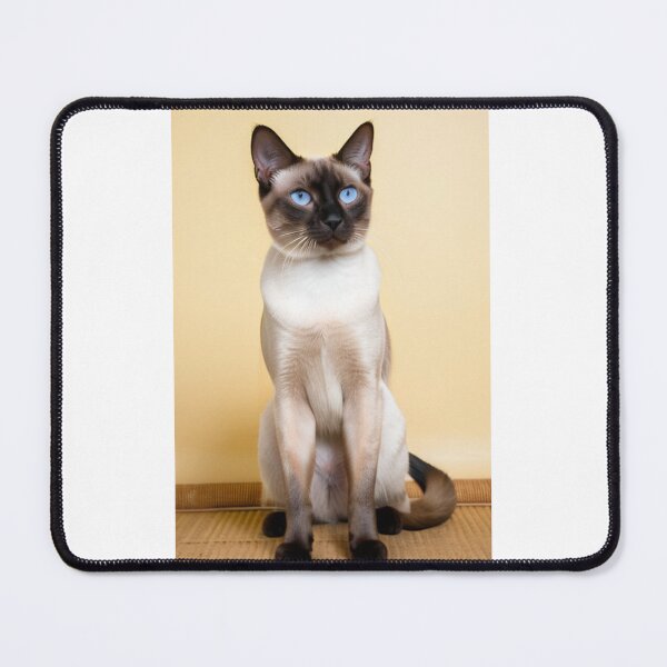 Item preview, Animals - Siamese Cat, Ice Blue Gaze and Zen Elegance designed and sold by DoodyPets.