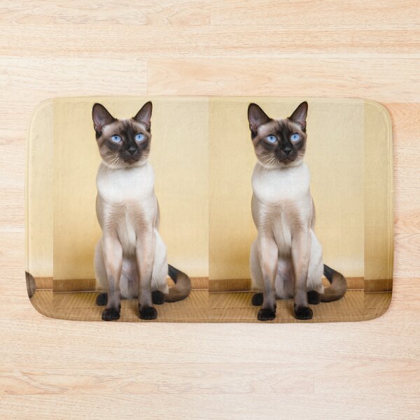 Item preview, Animals - Siamese Cat, Ice Blue Gaze and Zen Elegance designed and sold by DoodyPets.
