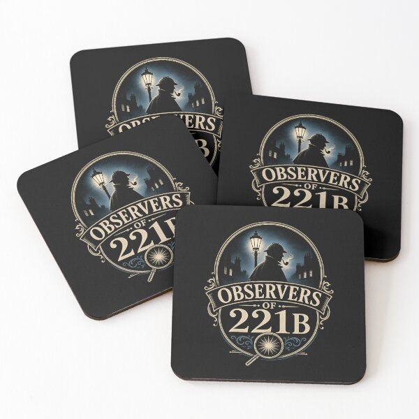 Item preview, Observers of 221B Sherlock Holmes London Street Badge designed and sold by Fenay Designs.