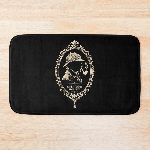 Item preview, My Name Is Sherlock Holmes Vintage Cameo Portrait designed and sold by Fenay Designs.