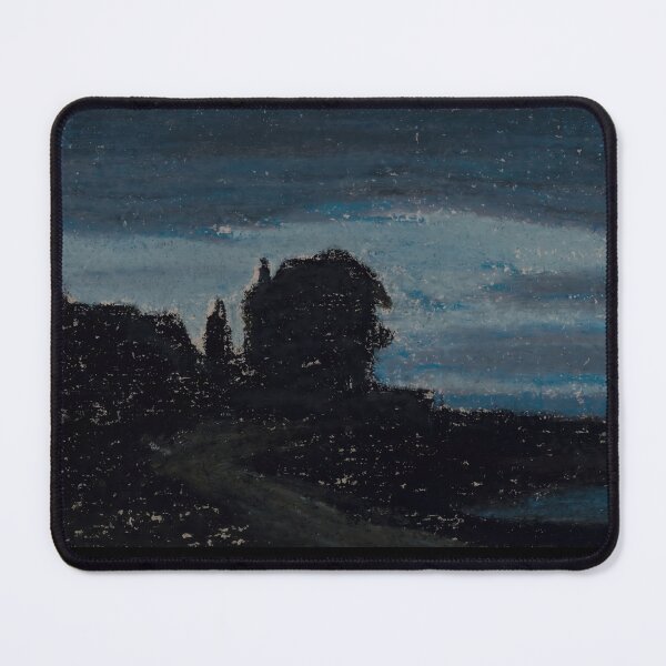 Item preview, Moonlit Twilight Landscape with Silhouetted Trees designed and sold by artofuniverse.
