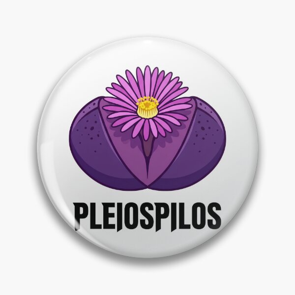 Item preview, Edgy Pleiospilos Purple Split Rock Succulent Graphic designed and sold by GreenDivisionJP.