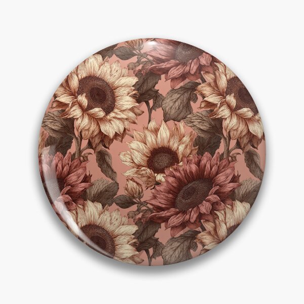 Item preview, Whimsical Sunflower Print  - Birth Flower Pattern - One Year Anniversary Gifts designed and sold by RoyalStarsPatts.