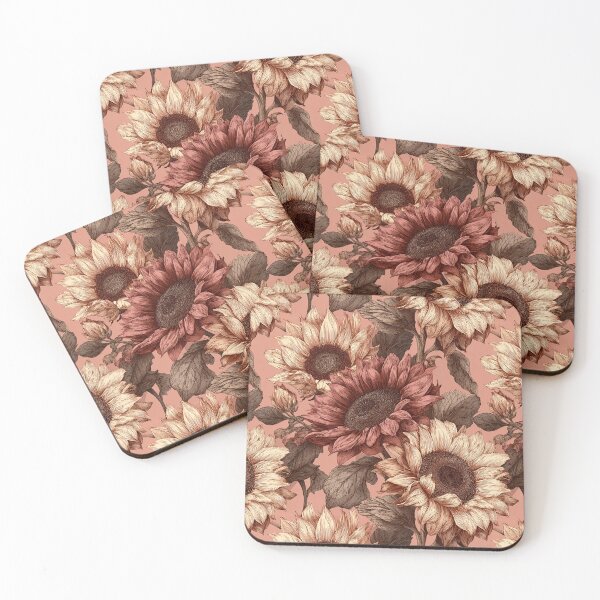 Item preview, Whimsical Sunflower Print  - Birth Flower Pattern - One Year Anniversary Gifts designed and sold by RoyalStarsPatts.
