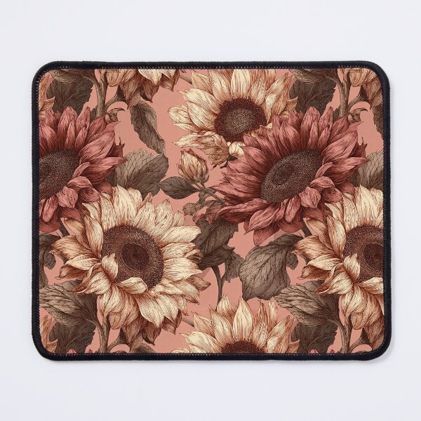 Item preview, Whimsical Sunflower Print  - Birth Flower Pattern - One Year Anniversary Gifts designed and sold by RoyalStarsPatts.