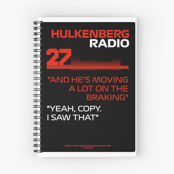 Item preview, He is moving a lot on the braking - NH27 F1 Team Radio designed and sold by Heybratan.