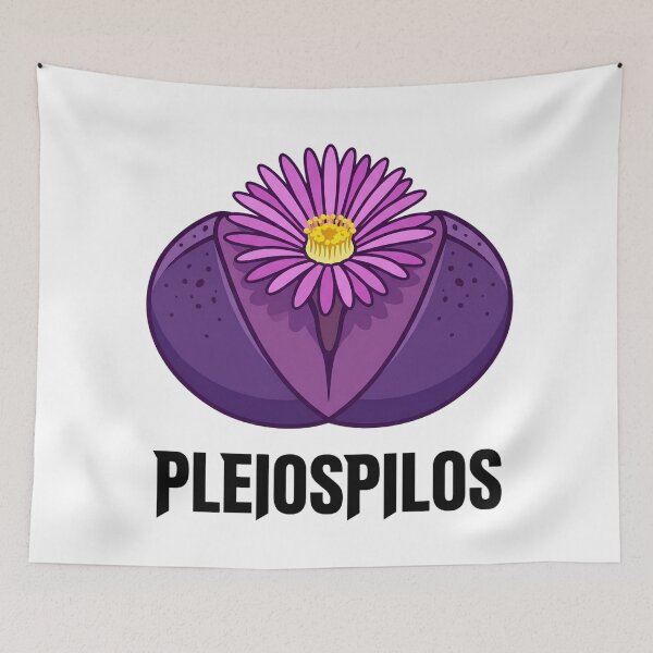 Item preview, Edgy Pleiospilos Purple Split Rock Succulent Graphic designed and sold by GreenDivisionJP.