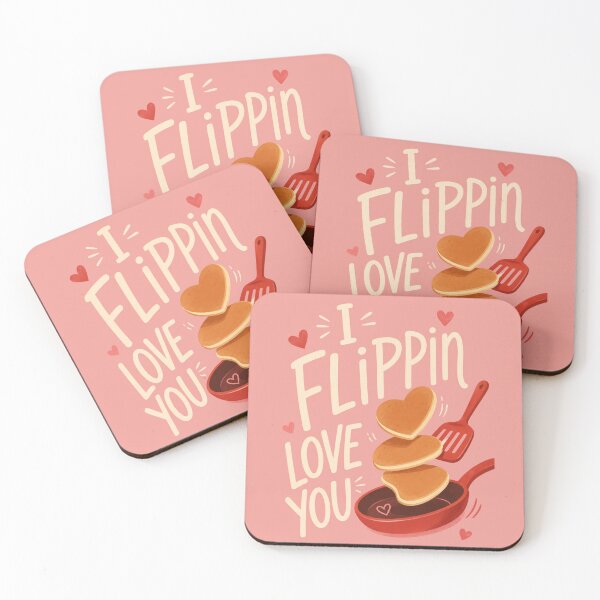 Item preview, I Flippin Love You Funny Valentine Design designed and sold by Ioanna-Studio.