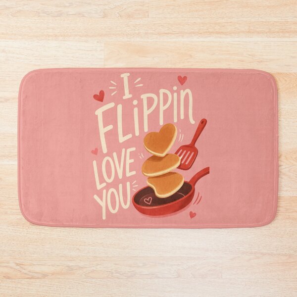 Item preview, I Flippin Love You Funny Valentine Design designed and sold by Ioanna-Studio.
