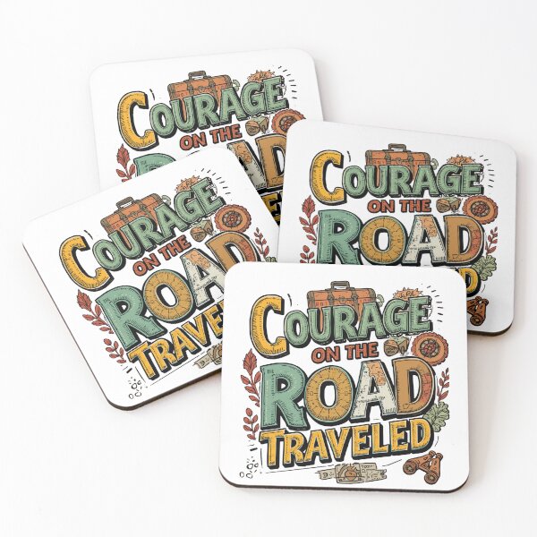 Item preview, Copy of Courage Grows On The Road Less Traveled designed and sold by aminomen.