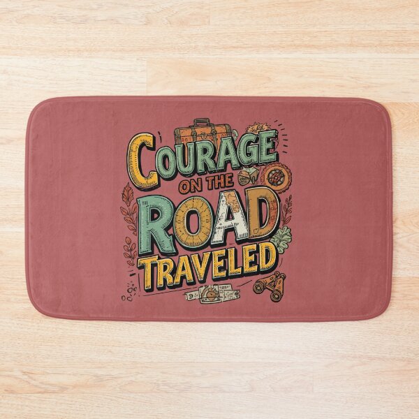 Item preview, Copy of Courage Grows On The Road Less Traveled designed and sold by aminomen.
