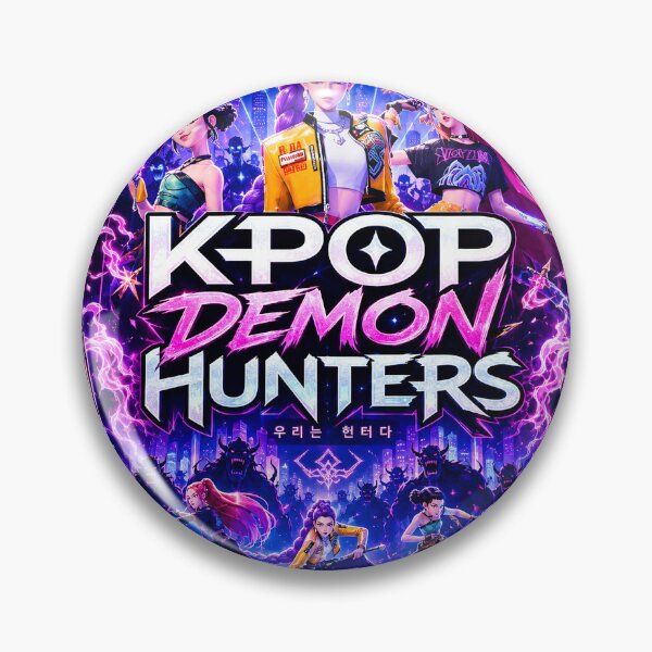 Item preview,     KPOP Demon Hunters Neon Fantasy Sticker designed and sold by NorthernDk_art .