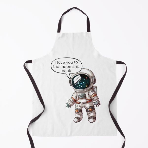 Item preview, Astronaut Love – I Love You to the Moon and Back designed and sold by EVESTUDIOART.