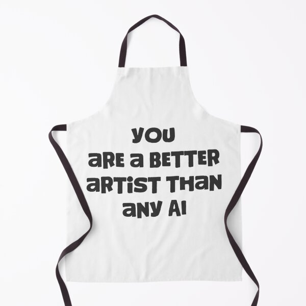 Item preview, You Are a Better Artist Than Any AI designed and sold by StudioAyinla.