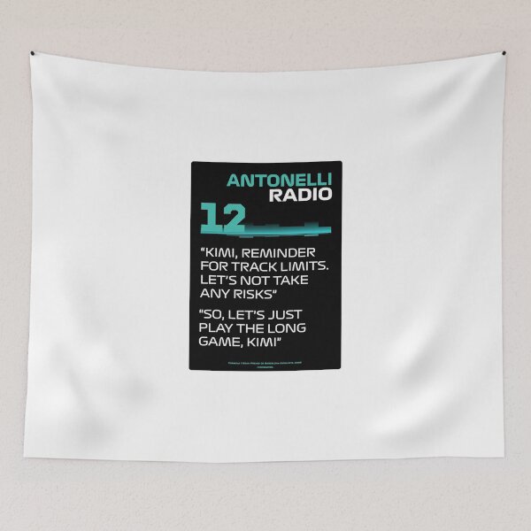 Item preview, Reminder for track limits - #KA12 F1 Team Radio designed and sold by Heybratan.