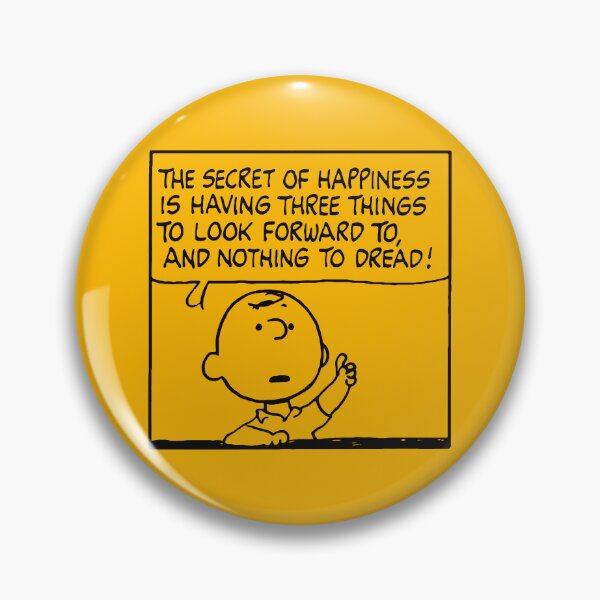 Item preview, Charlie Brown Secret of Happiness Quote Strip designed and sold by dory898.