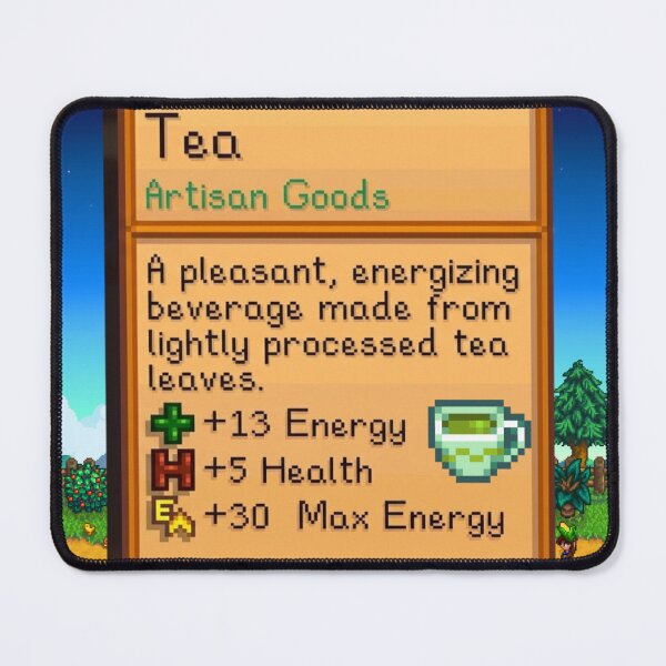 Item preview, Inspired Tea Artisan - Stardew Valley designed and sold by Cozy Moss Studio.