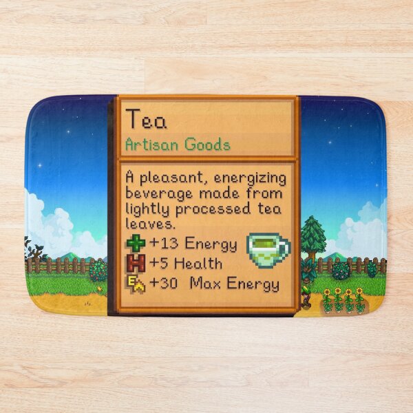 Item preview, Inspired Tea Artisan - Stardew Valley designed and sold by Cozy Moss Studio.