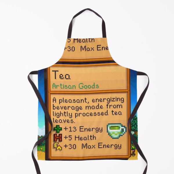 Item preview, Inspired Tea Artisan - Stardew Valley designed and sold by Cozy Moss Studio.