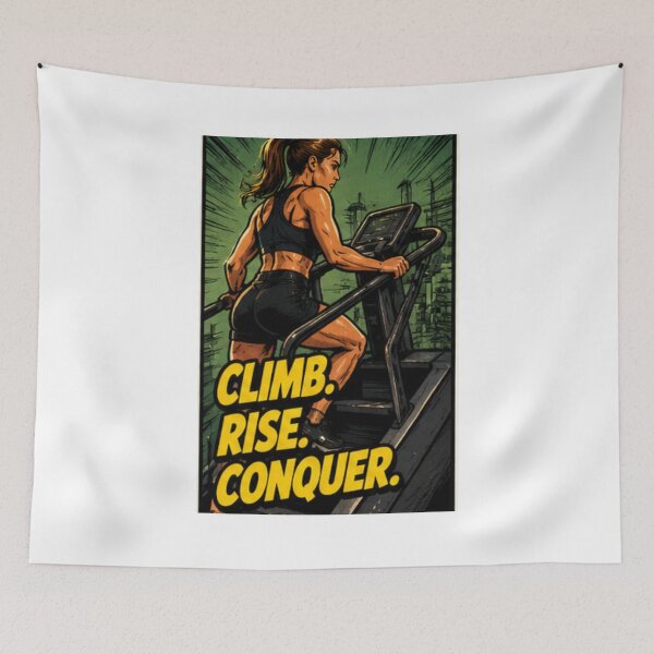 Item preview, CLIMB RISE CONQUER designed and sold by SilentRep.