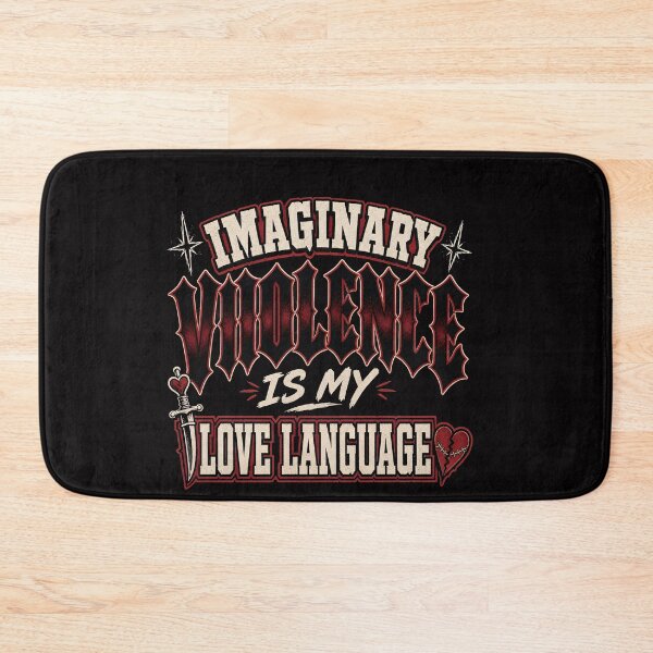 Item preview, Imaginary Violence Is My Love Language, Funny Shirt designed and sold by Hannah  Pillic.