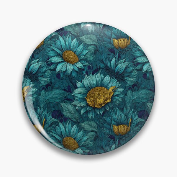 Item preview, Vibrant Sunflower Print - Tropical Flower Pattern - Retirement Gifts designed and sold by RoyalStarsPatts.