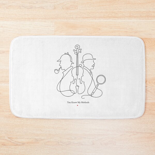Item preview, Sherlock Holmes You Know My Methods Line Art Design designed and sold by Fenay Designs.