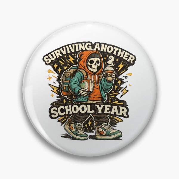 Item preview, Surviving Another School Year Funny Back to School Teacher Student Design designed and sold by KhadijaBatool38.