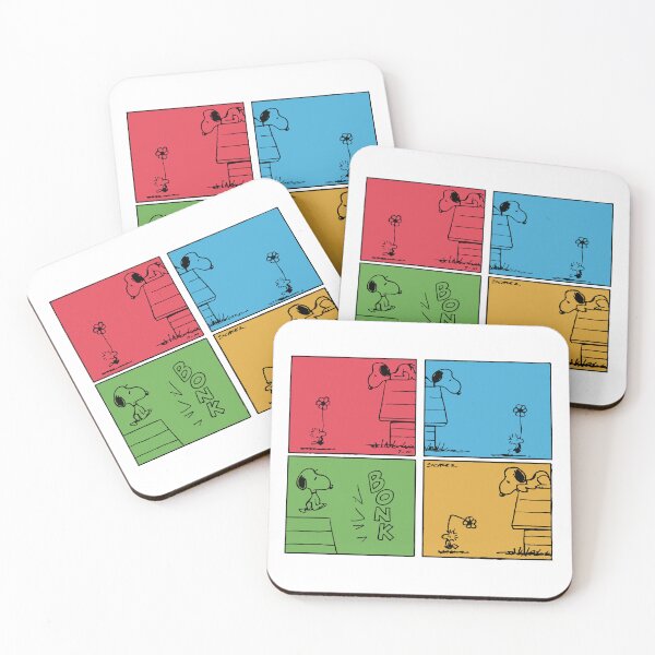 Item preview, Snoopy and Woodstock Colorful 4 Panel Comic designed and sold by dory898.