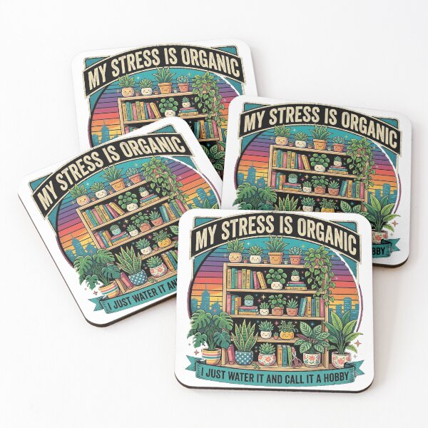 Item preview, My Stress Is Organic - Funny Plant Lover Gift designed and sold by Color Verse1.