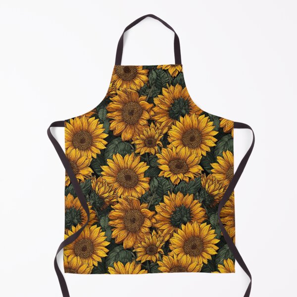 Item preview, Whimsical Sunflower Print - Birth Flower Pattern - Retirement Gifts For Women designed and sold by RoyalStarsPatts.