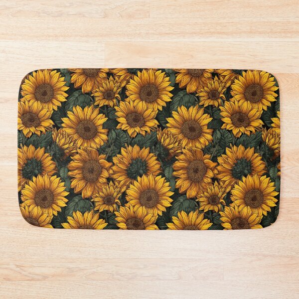 Item preview, Whimsical Sunflower Print  - Birth Flower Pattern - Retirement Gifts For Women designed and sold by RoyalStarsPatts.