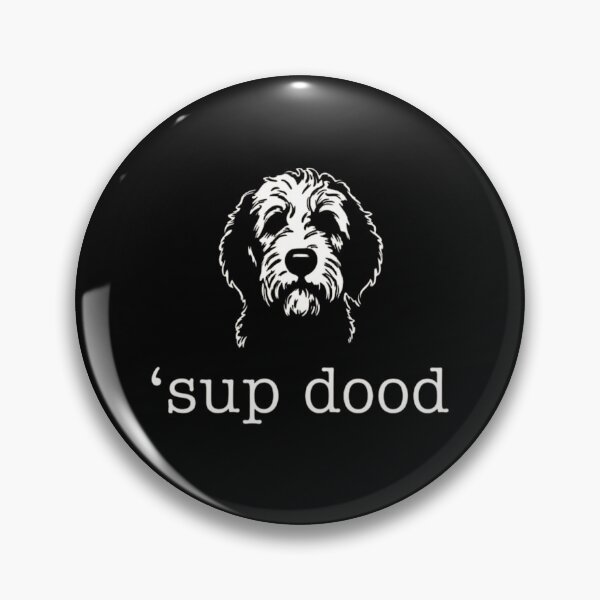 Item preview, Sup Dood Minimalist Goldendoodle Labradoodle Dog Pun designed and sold by haitrieuic96.