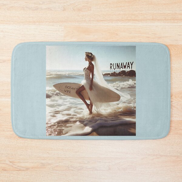 Item preview, Ocean Bride Surfboard Rocky designed and sold by Voodoo Store Paranormal Collections.