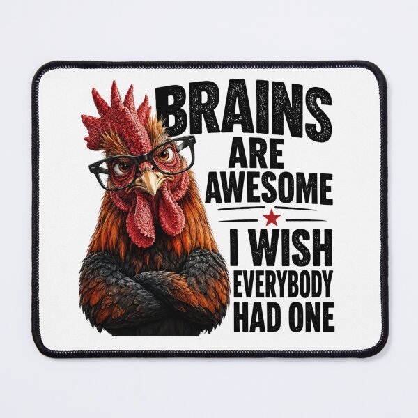 Item preview, Brains Are Awesome I Wish designed and sold by HippyRikky.