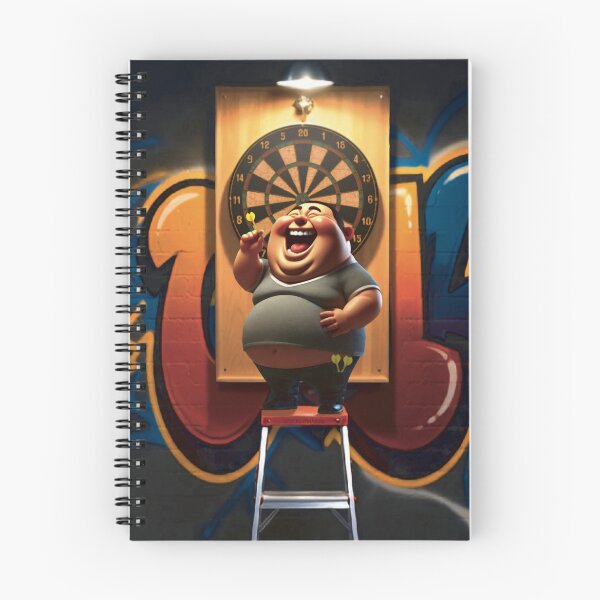 Item preview, Spickermanni - the short, fat, funny dart player at the dartboard designed and sold by Segasprojects.