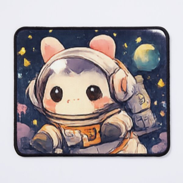 Item preview, Cute Space Bunny Astronaut designed and sold by GUINewAlex.