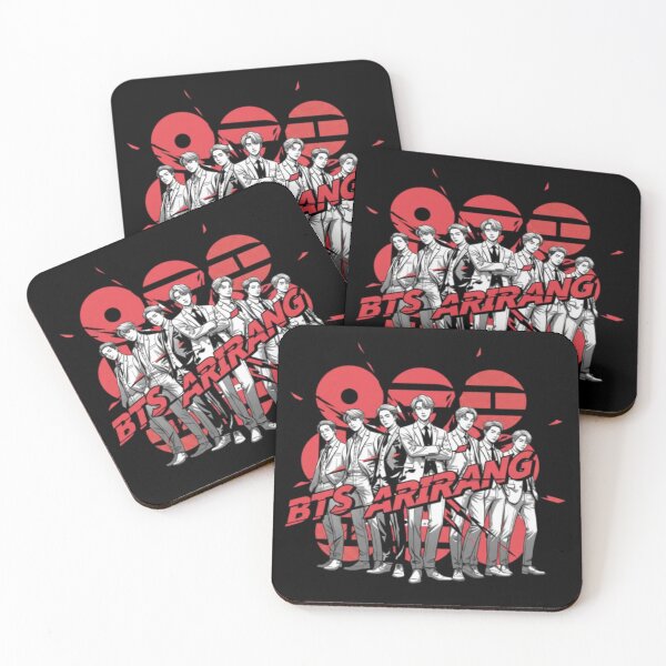 Item preview, BTS pop band album cover art designed and sold by WhatTheSnail.