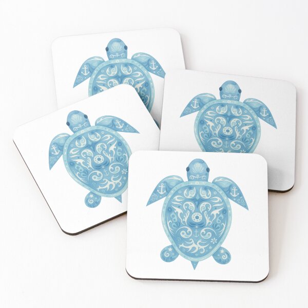 Item preview, Sea Turtle | Water Color designed and sold by CozyTideClub.