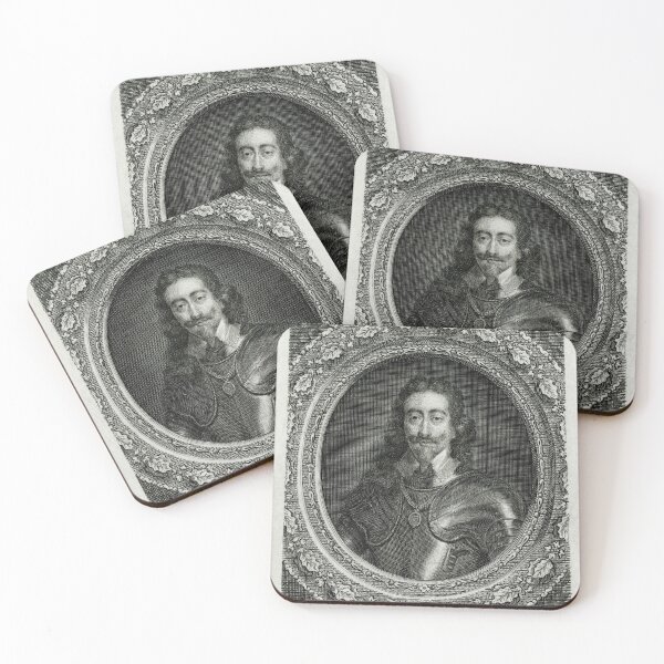 Item preview, King Charles I, after portrait by van Dyck designed and sold by TerryKerrImages.