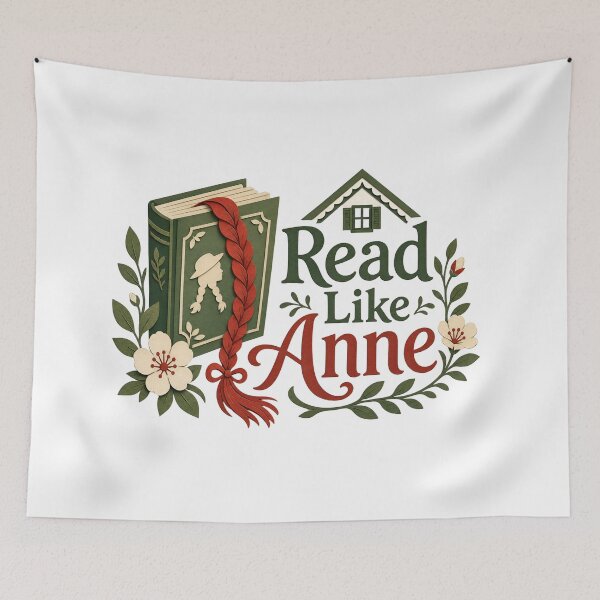 Item preview, Avonlea Art Deco Framed House Anne of Green Gables Poster designed and sold by Fenay Designs.