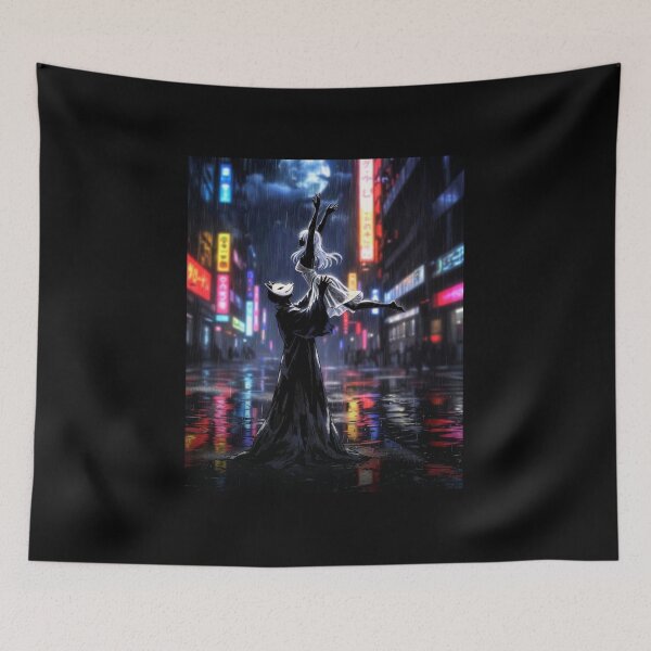 Item preview, Kitsune Mask Lift in the Neon Rain designed and sold by Amber Sky Creations.