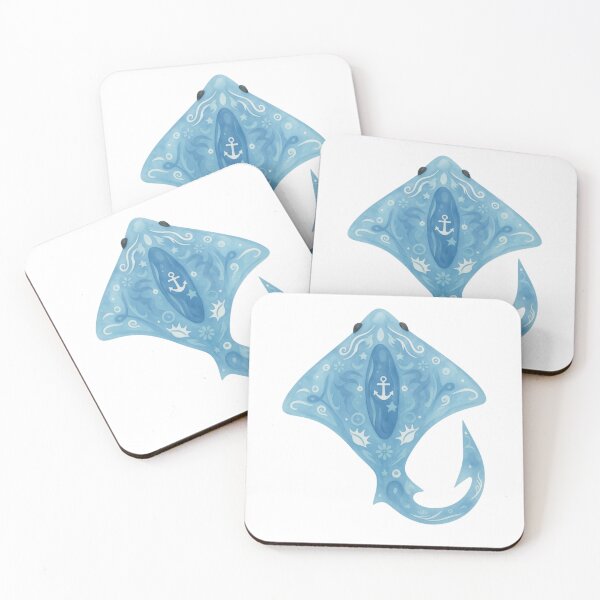 Item preview, Stingray | Water Color designed and sold by CozyCovenClub.