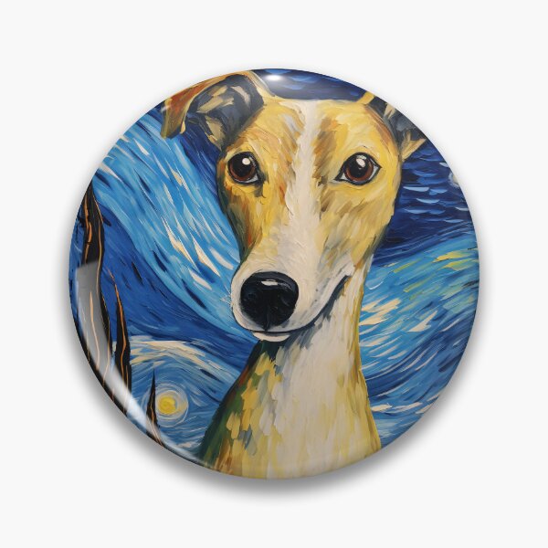Item preview, Funny Whippet Starry Night Illustration Mom Dad Kids designed and sold by rafaeltto.
