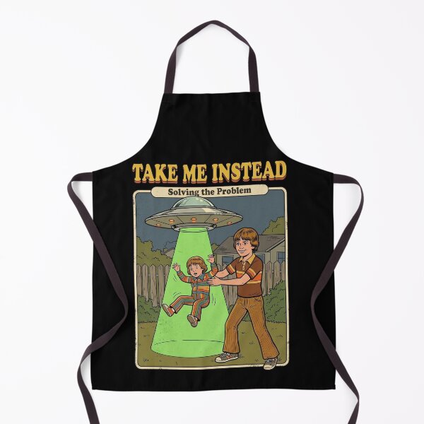 Item preview, Funny Sibling Abduction - Vintage Sci-Fi Parody designed and sold by ZUVLEX.