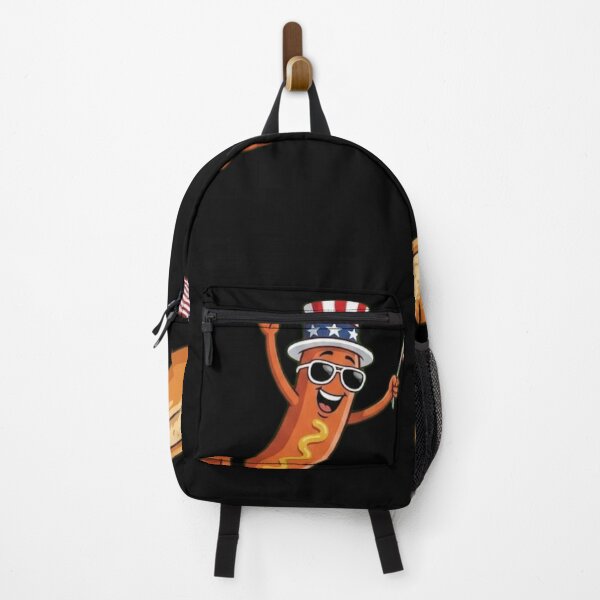 Item preview, Patriotic Hot Dog 4th of July BBQ Mascot designed and sold by haitrieuic96.