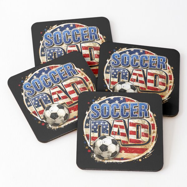 Item preview, Soccer Dad USA – Proud fan with flag designed and sold by Azrou shop.