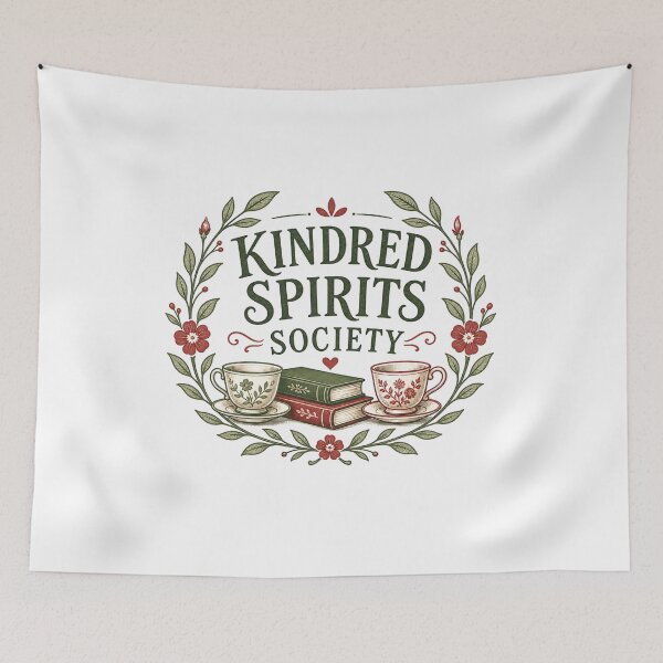 Item preview, Anne of Green Gables Minimalist Geometric House Art designed and sold by Fenay Designs.