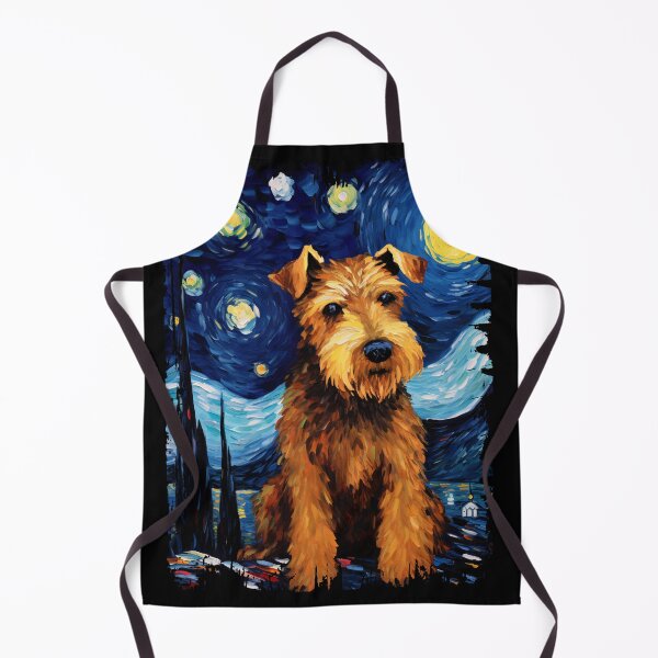 Item preview, Funny Welsh Terrier Starry Night Illustration Mom Dad Kids designed and sold by rafaeltto.