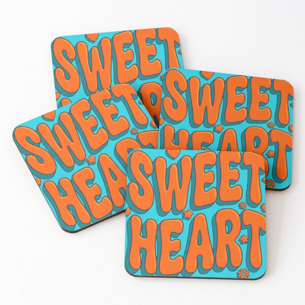Item preview, Sweet Heart - Groovy 70s Retro Bubble Typography designed and sold by alishairjanjua.